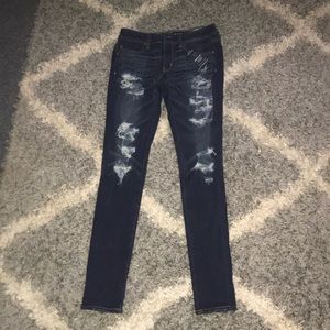 American Eagle dark wash jeggings